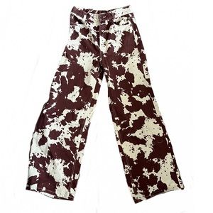 BDG cow print jeans